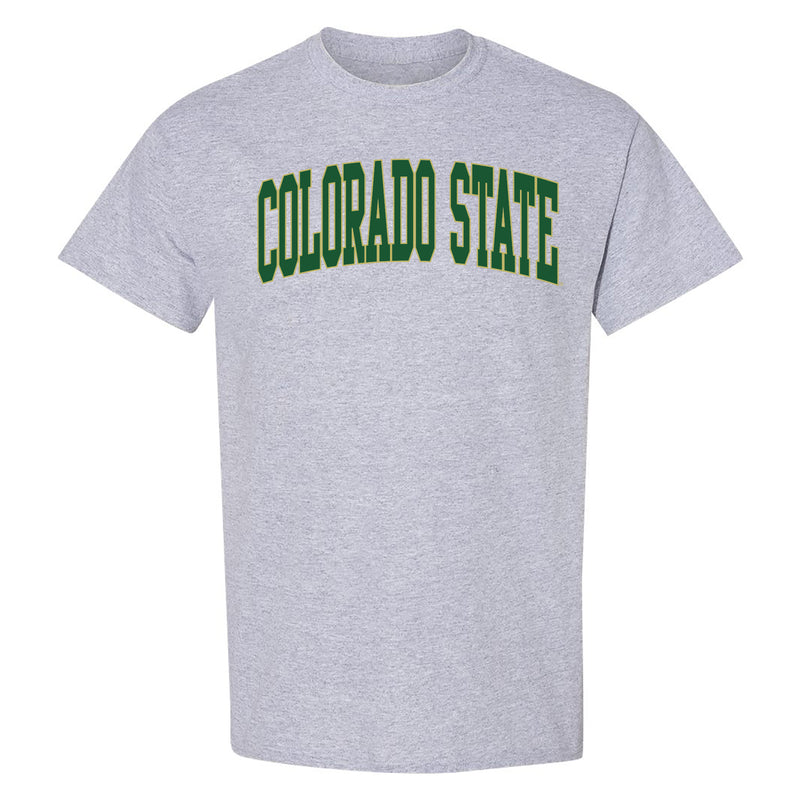 Colorado State Rams Mega Arch T-Shirt - Sport Grey