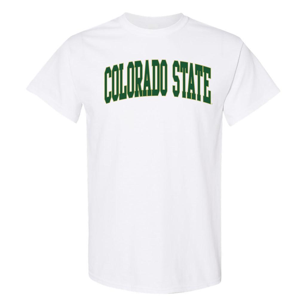 Colorado State Rams Mega Arch T-Shirt - White – Underground Printing