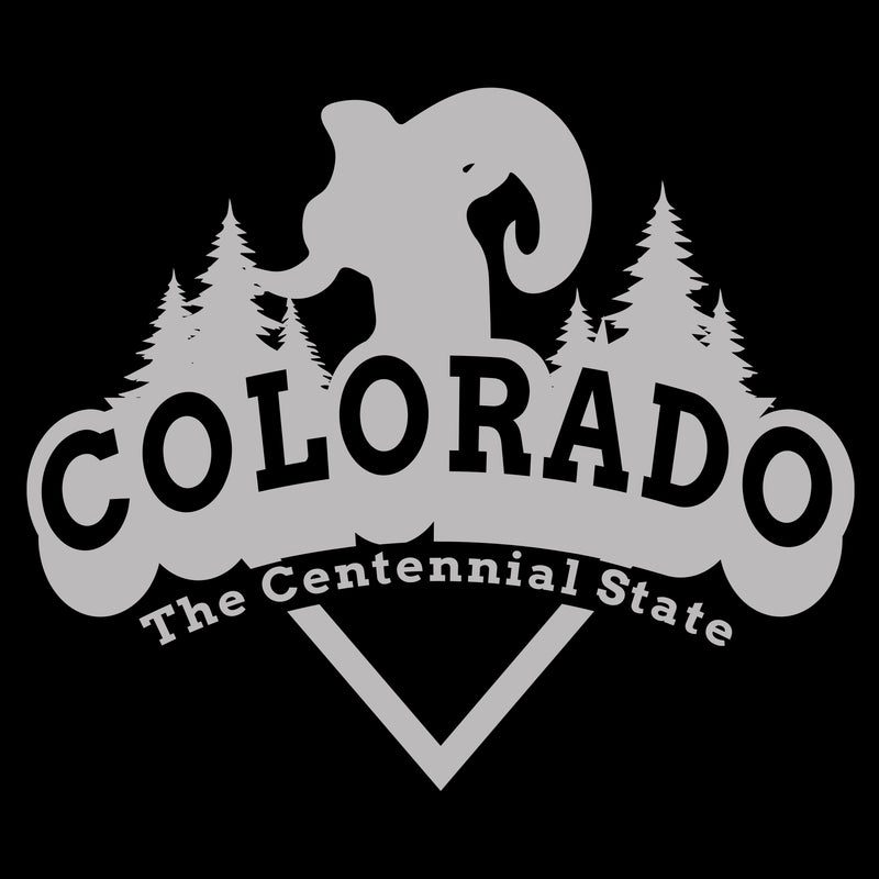 Colorado Ram Arch T-Shirt - Black