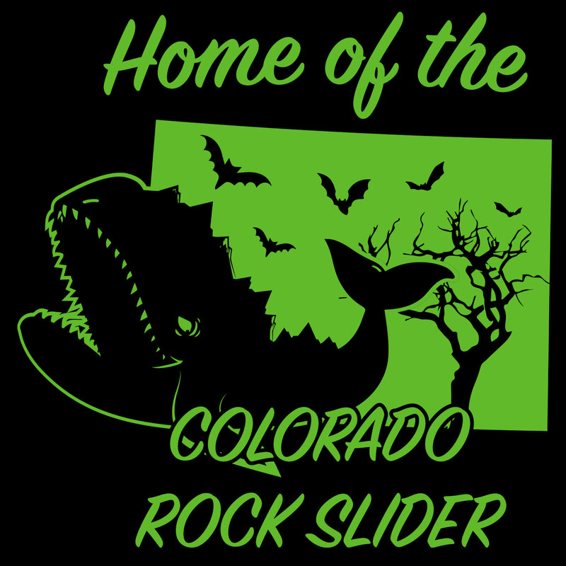 Colorado Rock Slider Cryptid T-Shirt - Black