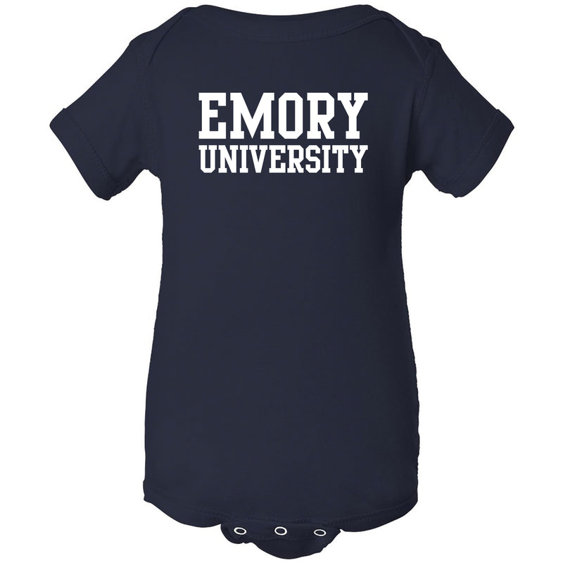 Emory University Eagles Basic Block Creeper - Navy