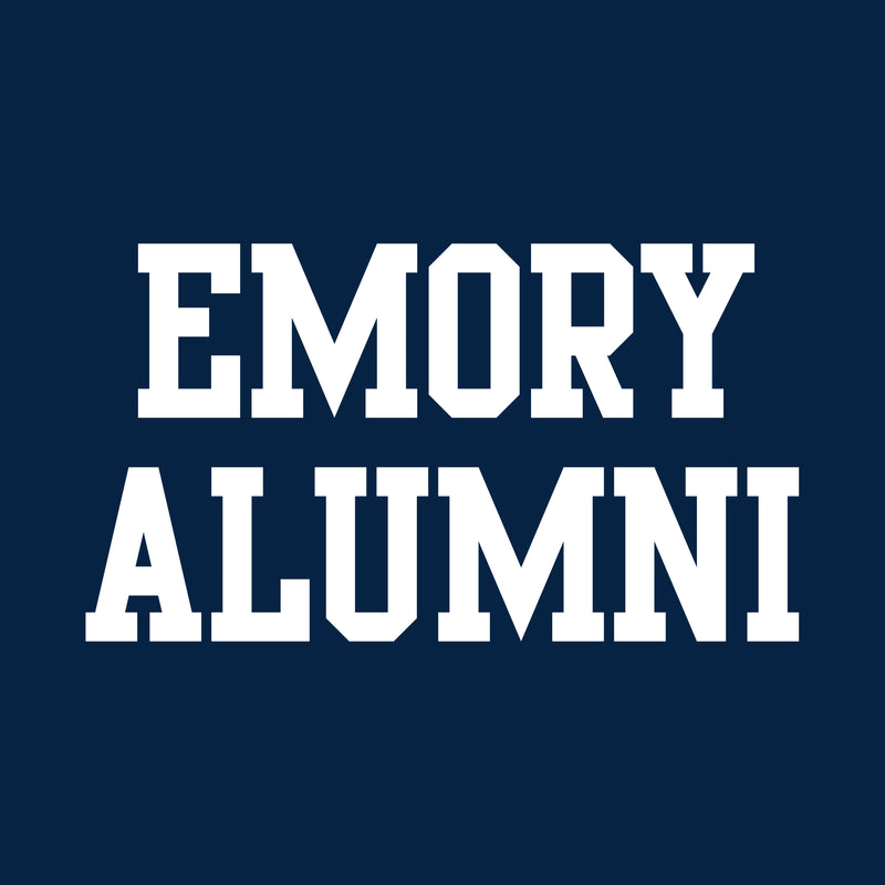 Emory University Eagles Alumni Block Short Sleeve T Shirt - Navy