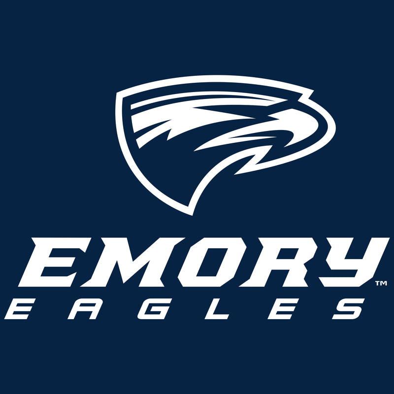 Emory University Eagles Primary Logo Long Sleeve T-Shirt - Navy