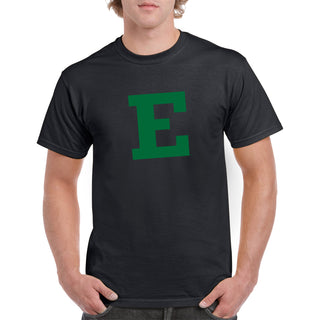 Eastern Michigan University Eagles Block E Short Sleeve T Shirt - Black