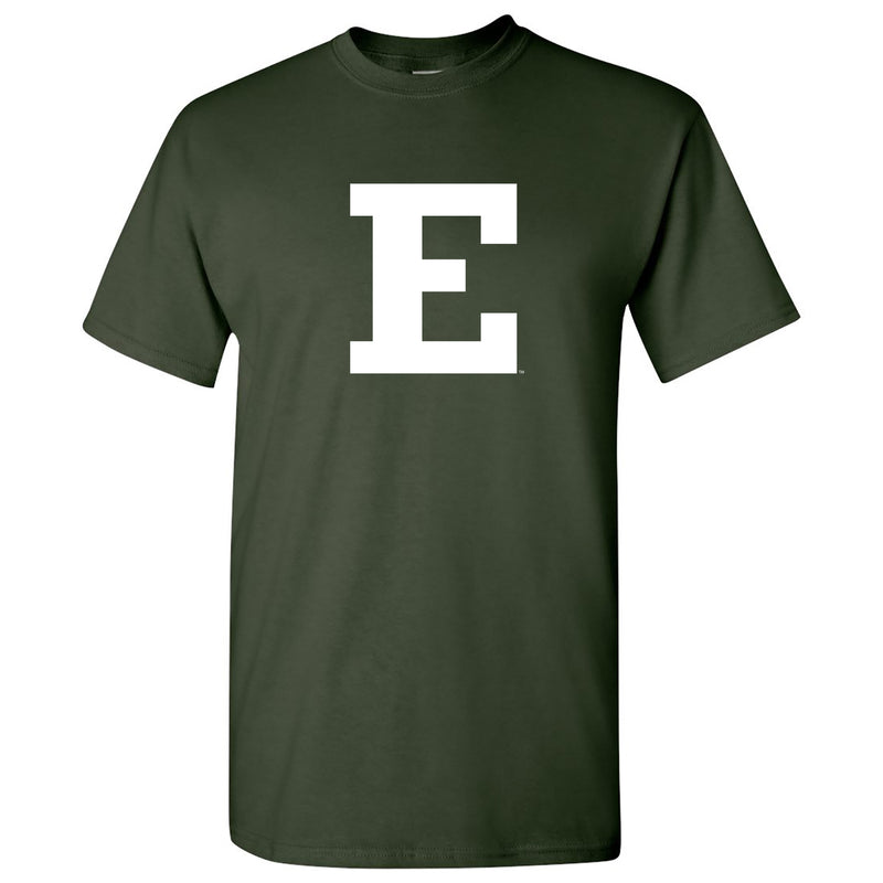 Eastern Michigan University Eagles Block E Short Sleeve T Shirt - Forest