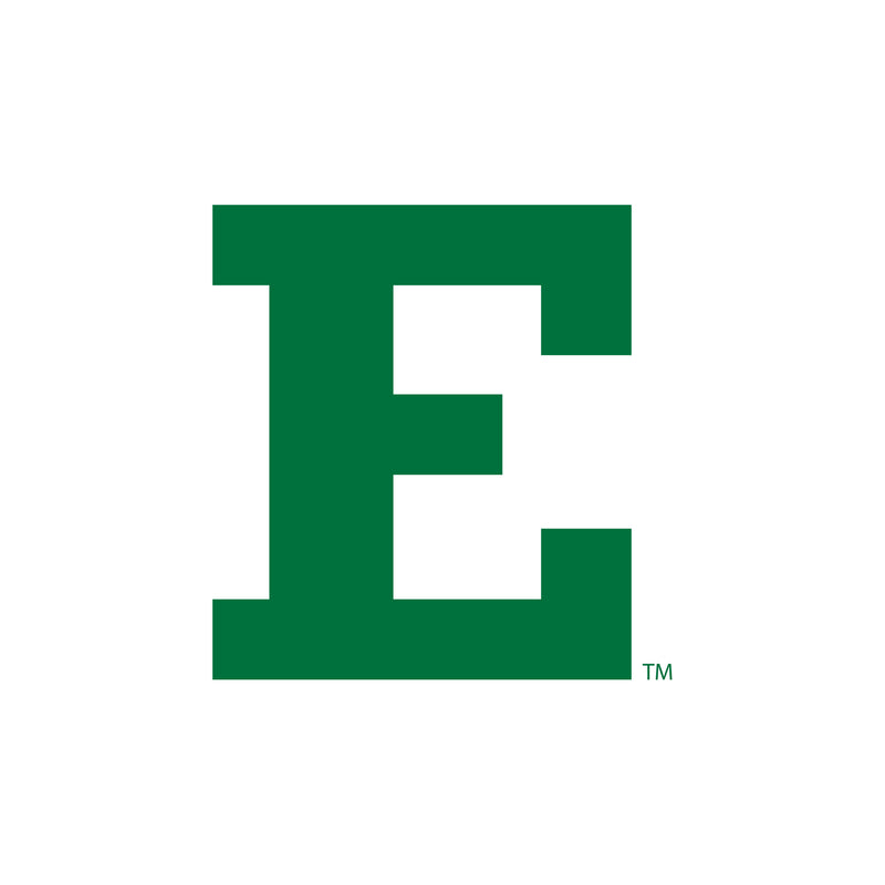 Eastern Michigan University Eagles Primary Logo Left Chest Polo - White
