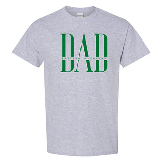 Eastern Michigan Classic Dad T-Shirt - Sport Grey