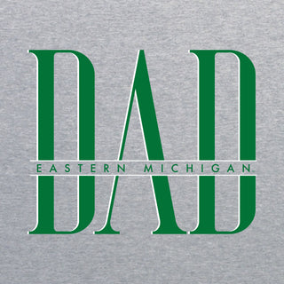 Eastern Michigan Classic Dad T-Shirt - Sport Grey