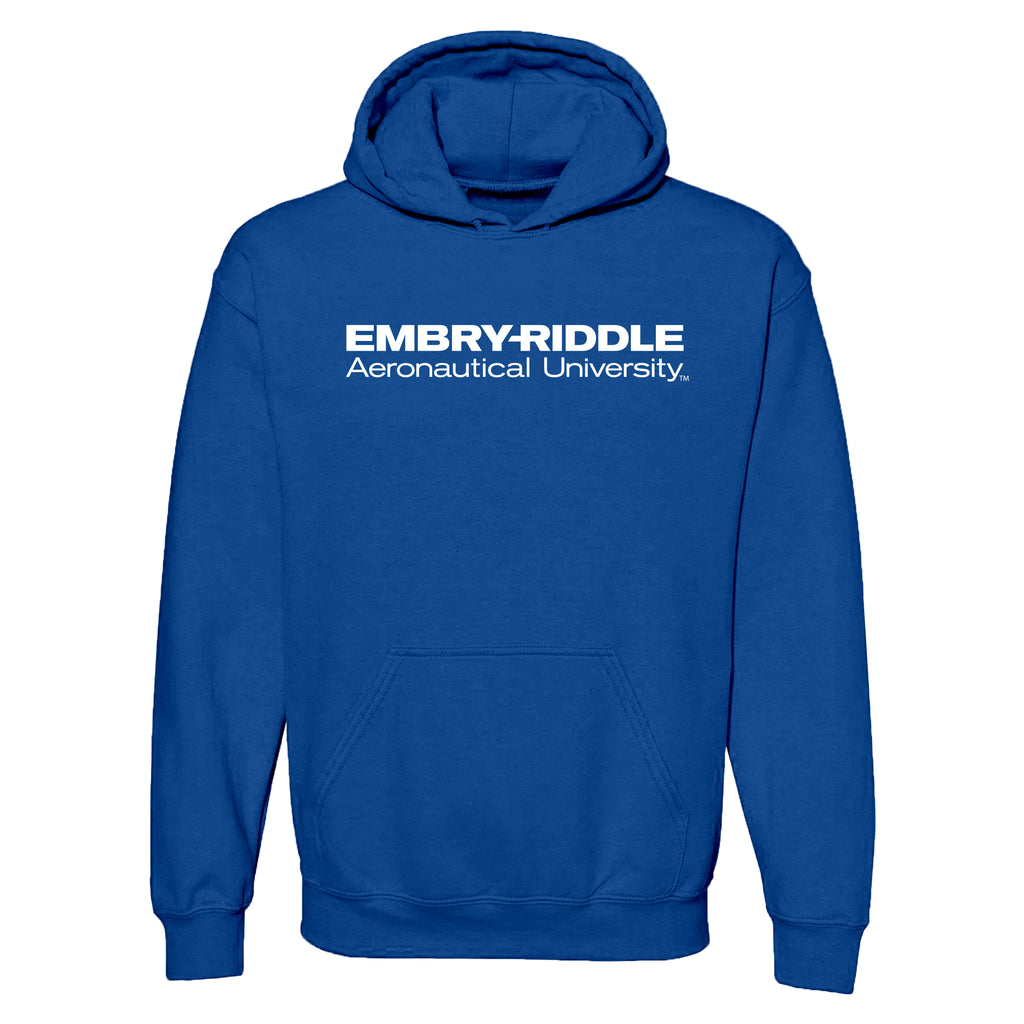 Embry-Riddle Aeronautical University Eagles Basic Block Hoodie - Royal ...