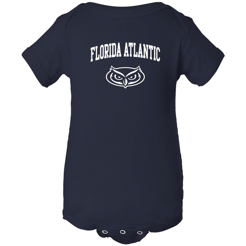 Florida Atlantic University Owls Arch Logo Creeper - Navy