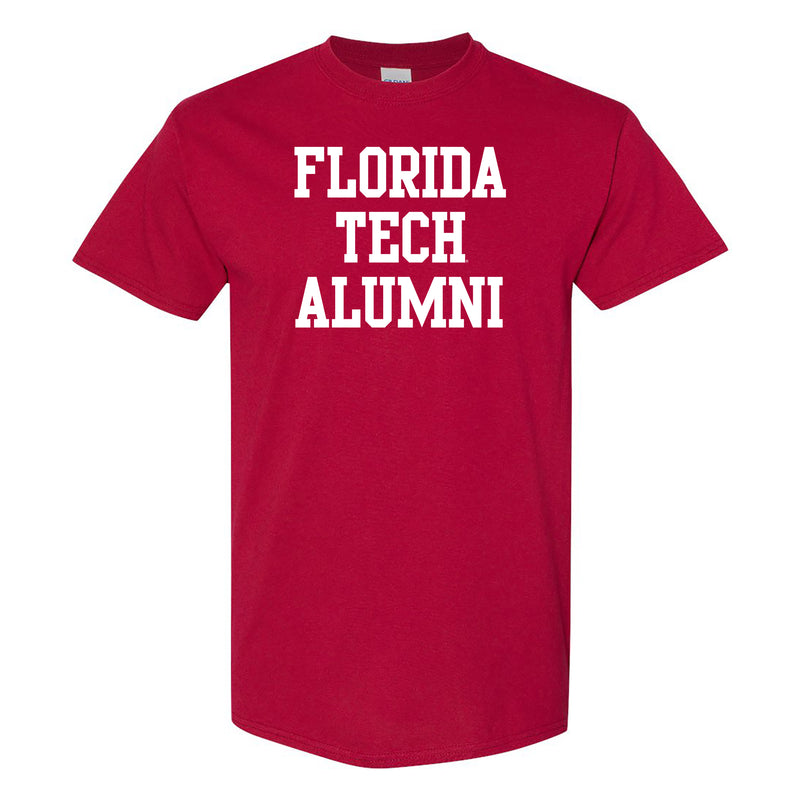 Florida Institute of Technology Panthers Alumni Basic Block Short Sleeve T Shirt - Cardinal