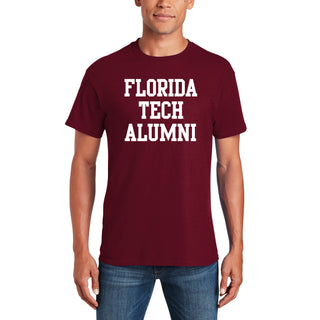 Florida Institute of Technology Panthers Alumni Basic Block Short Sleeve T Shirt - Cardinal