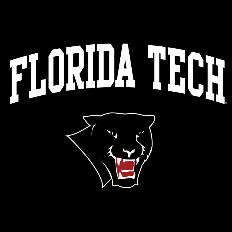 Florida Institute of Technology Panthers Arch Logo Youth T Shirt - Black