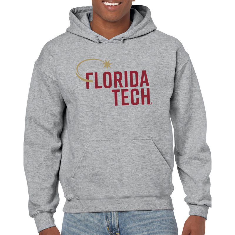 Florida Institute of Technology Panthers Institutional Logo Hoodie - Sport Grey