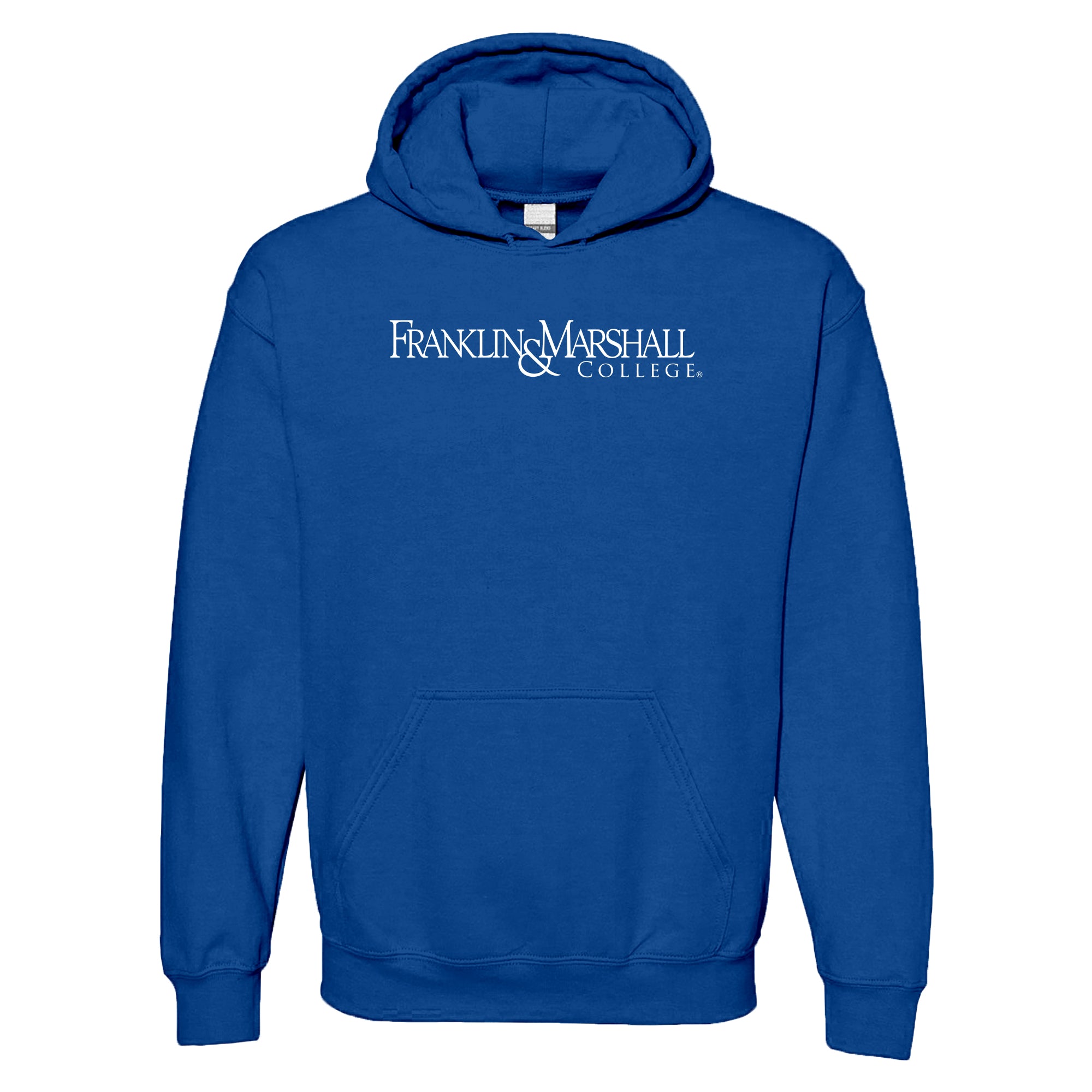 Franklin Marshall College Diplomats Basic Block Hoodie Royal