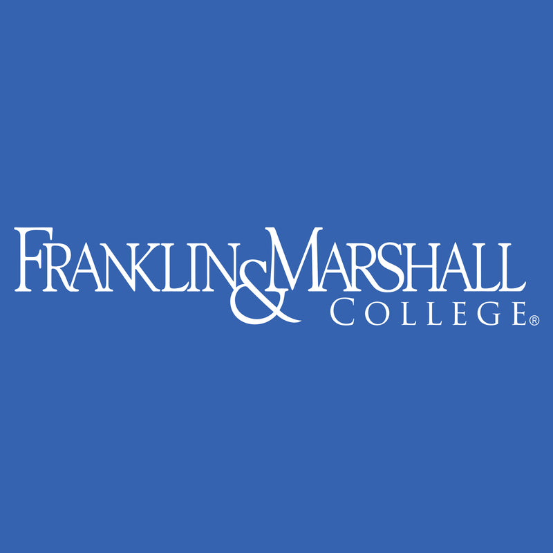 Franklin & Marshall College Diplomats Basic Block Short Sleeve T Shirt - Royal