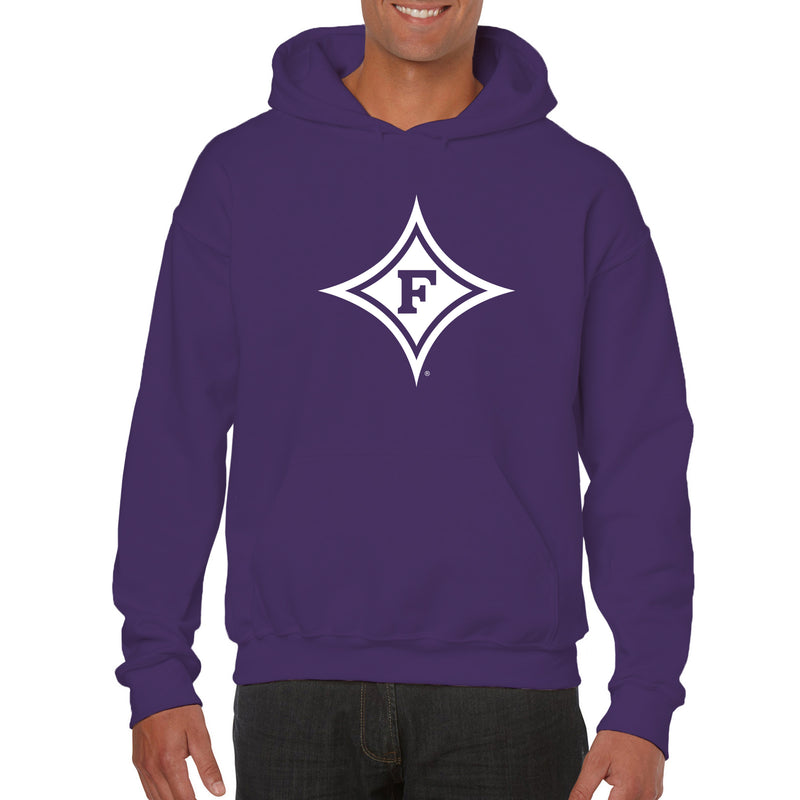 Furman University Paladins Primary Logo Hoodie - Purple