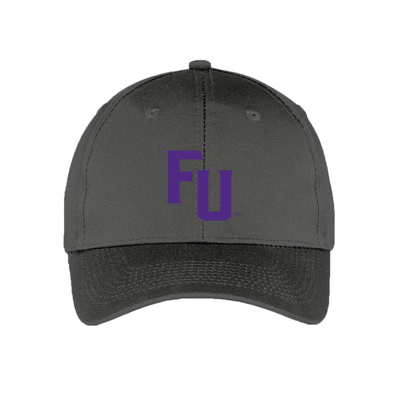 Furman University EMB Hat - Charcoal