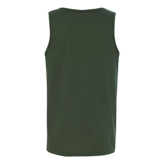 Lake Erie College Storm Basic Block Tank Top - Forest