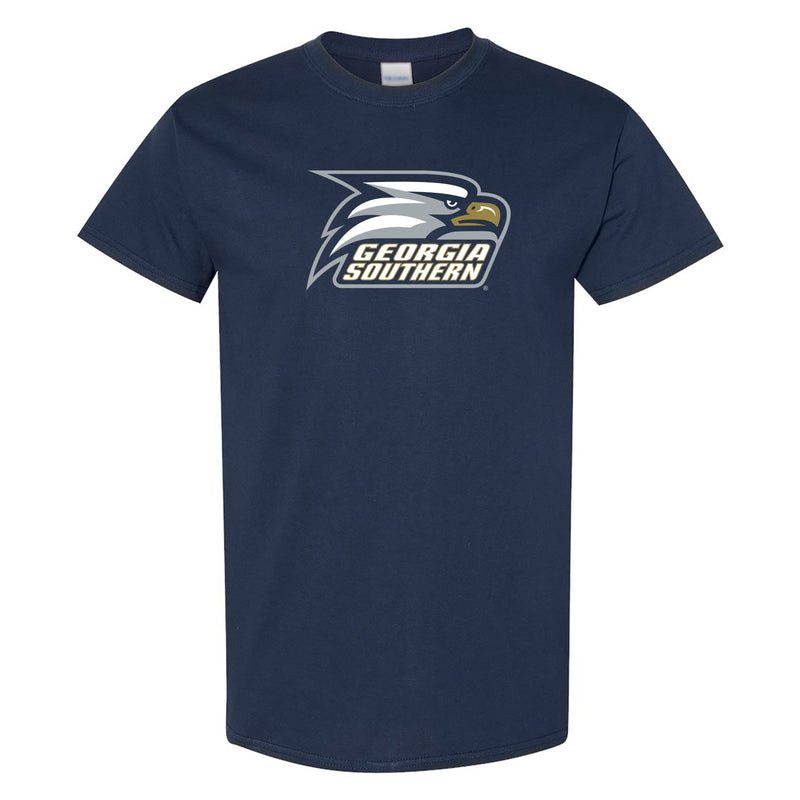 Georgia Southern University Eagles Primary Logo Cotton T-Shirt - Navy