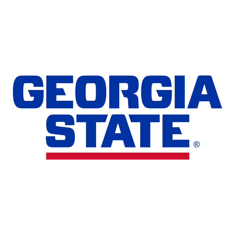 Georgia State Basic Block Hoodie - White