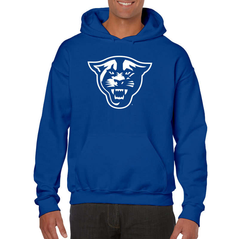 Georgia State University Panthers Primary Logo Heavy Blend Hoodie - Royal