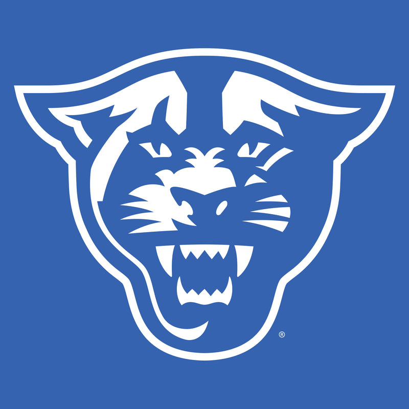 Georgia State University Panthers Primary Logo Short Sleeve T Shirt - Royal