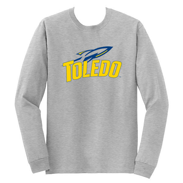 University of Toledo Rockets Athletic Mark Long Sleeve T-Shirt - Sport Grey