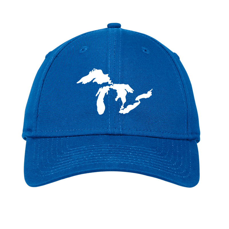 Great Lakes Outline Hat - Royal