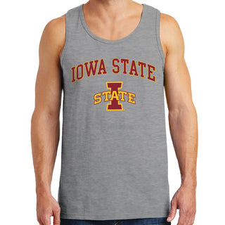 Iowa State Cyclones Arch Logo Tank Top - Sport Grey