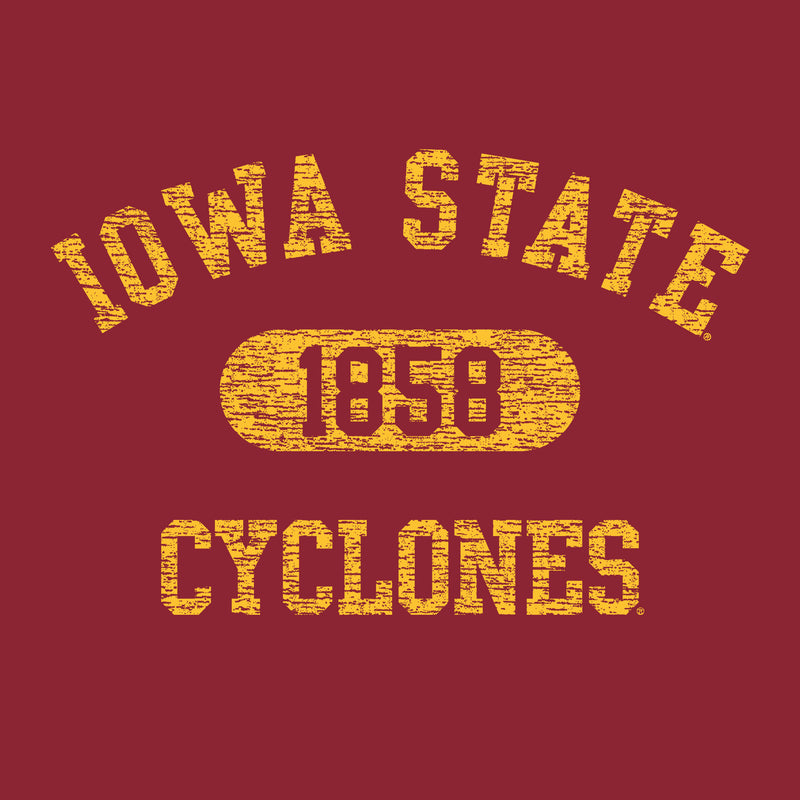 Iowa State University Cyclones Athletic Arch Hoodie - Cardinal