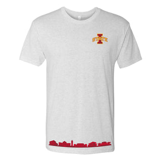 Iowa State Cyclones Skyline Hem Print - T-Shirt