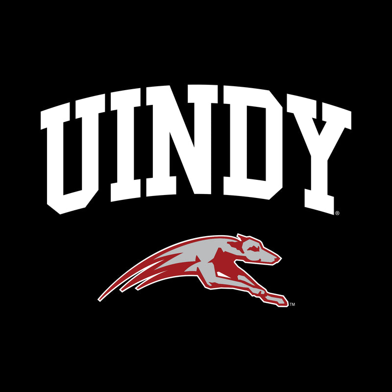 University of Indianapolis Greyhounds Arch Logo Cotton Youth T-Shirt - Black