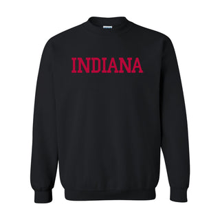 Block Indiana Basic Block Crewneck - Black