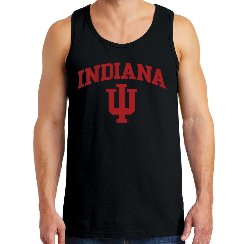 Indiana Hoosiers Arch Logo Tank Top - Black