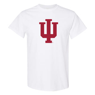 Indiana University Hoosiers Trident Shirt Sleeve T-Shirt - White