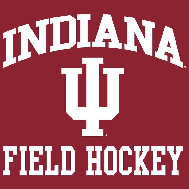 Indiana University Hoosiers Arch Logo Field Hockey Hoodie - Cardinal