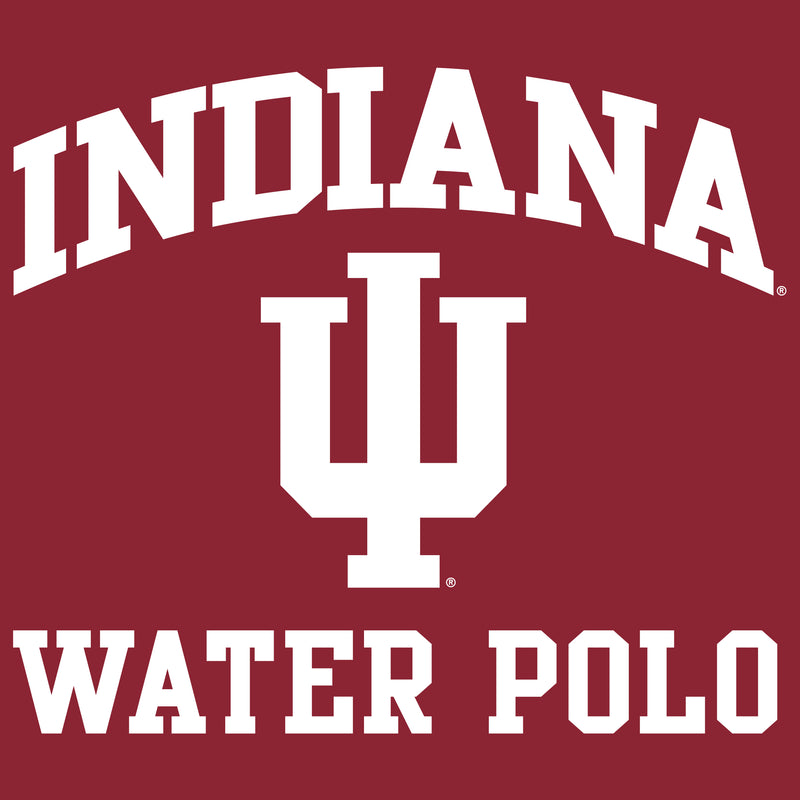 Indiana University Hoosiers Arch Logo Water Polo Hoodie - Cardinal