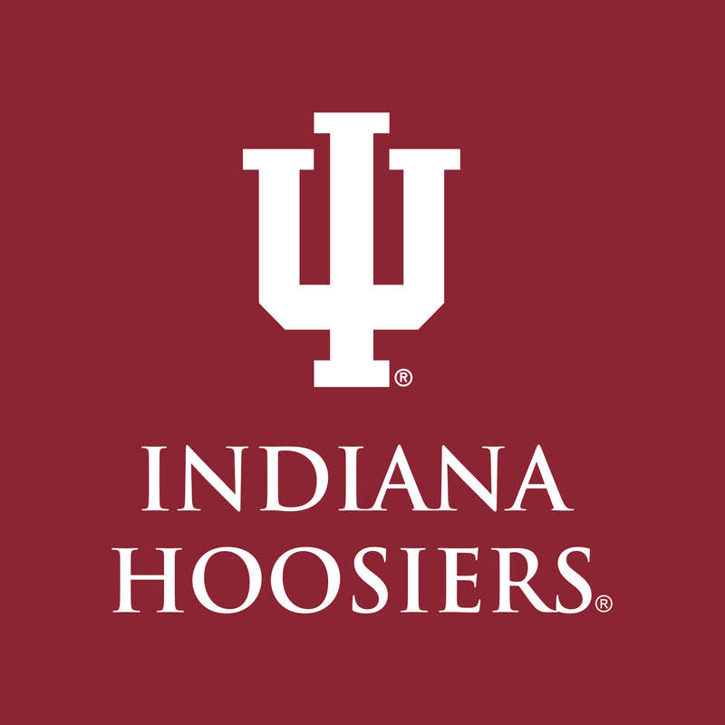 Indiana University Hoosiers Classic Circle Short Sleeve T Shirt - Cardinal