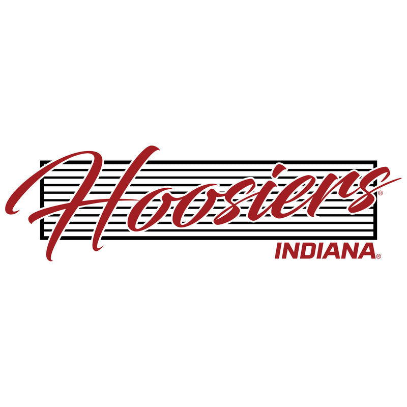Indiana University Hoosiers Screen Play Heavy Blend Hoodie - White