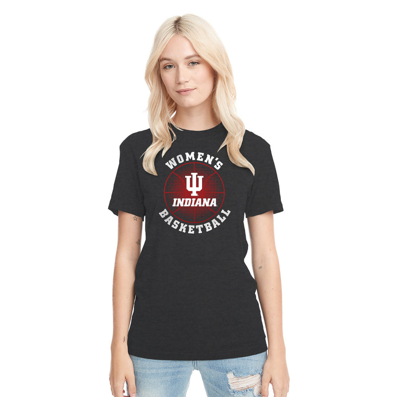 Indiana Women's Basketball Phase NLA Triblend T-Shirt - Vintage Black