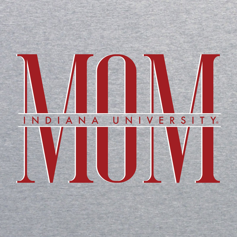 Indiana Classic Mom Crewneck - Sport Grey