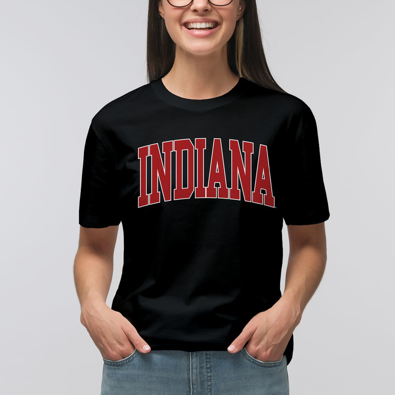 Indiana University Hoosiers Mega Arch T-Shirt - Black
