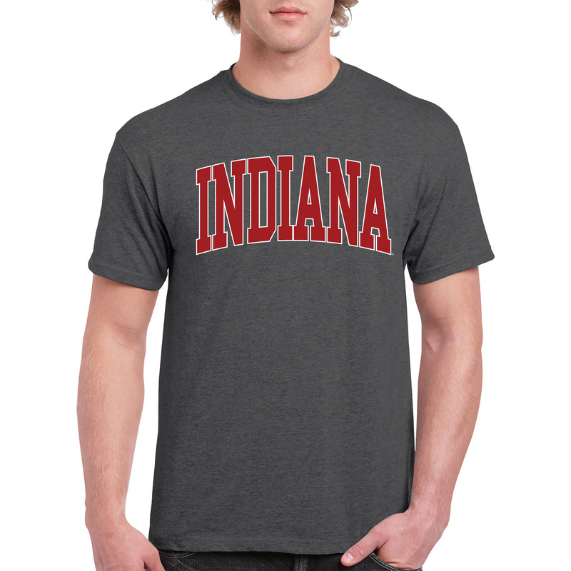 Indiana University Hoosiers Mega Arch T-Shirt - Dark Heather