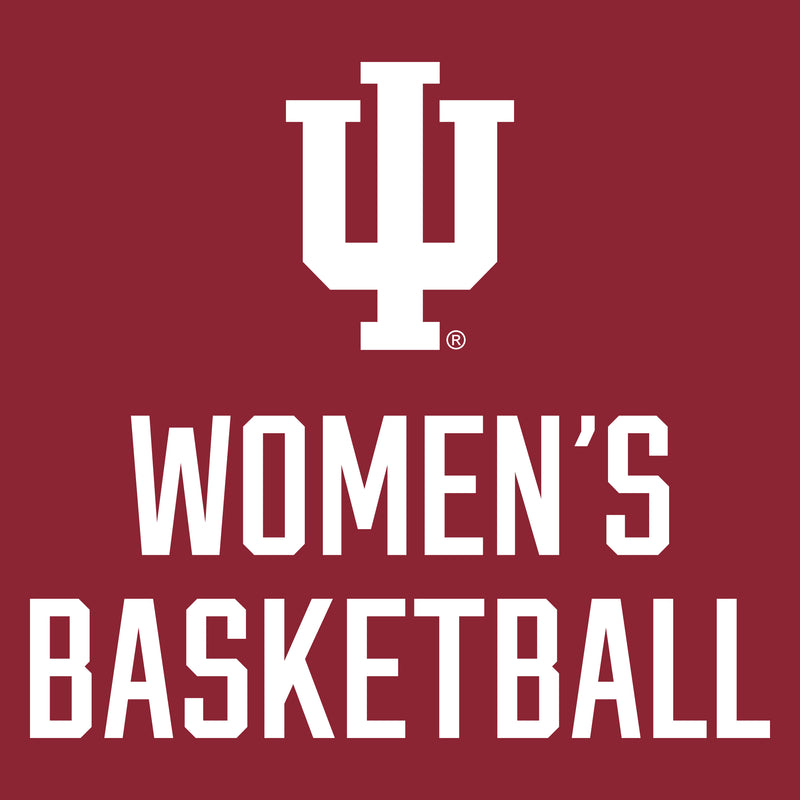 Indiana Women's Basketball Logo T-Shirt - Cardinal