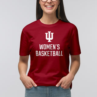 Indiana Women's Basketball Logo T-Shirt - Cardinal