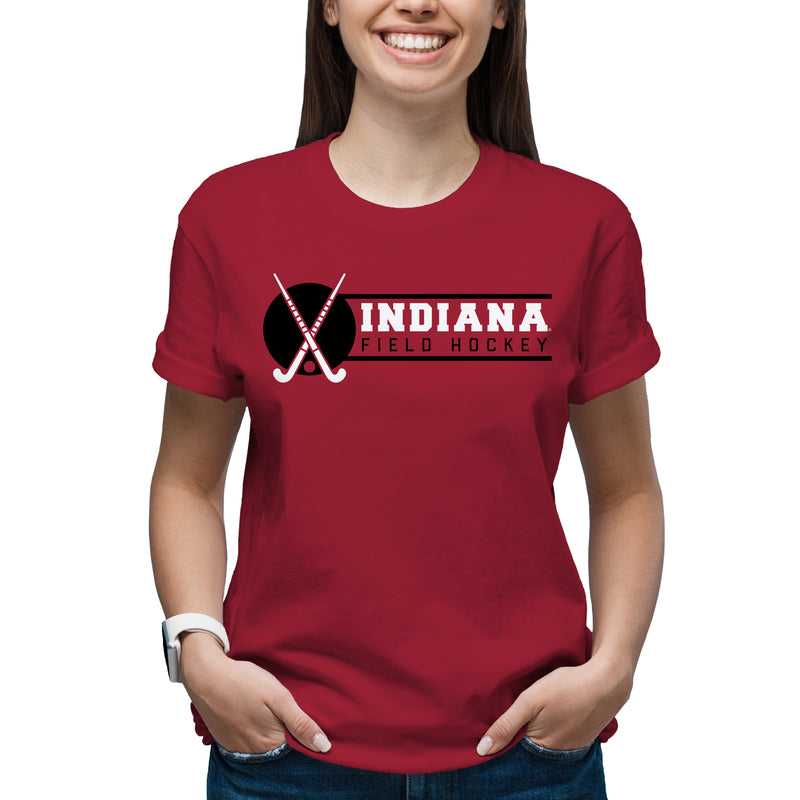 Indiana Hoosiers Field Hockey Spotlight T Shirt - Cardinal
