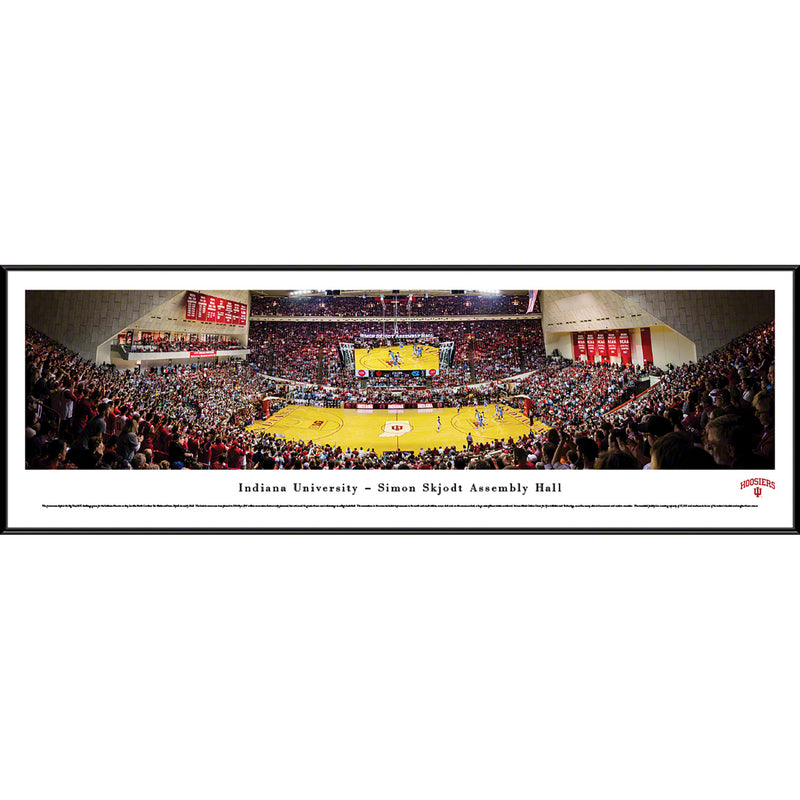 Indiana University Hoosiers Basketball Assembly Hall Panorama - Standard Frame