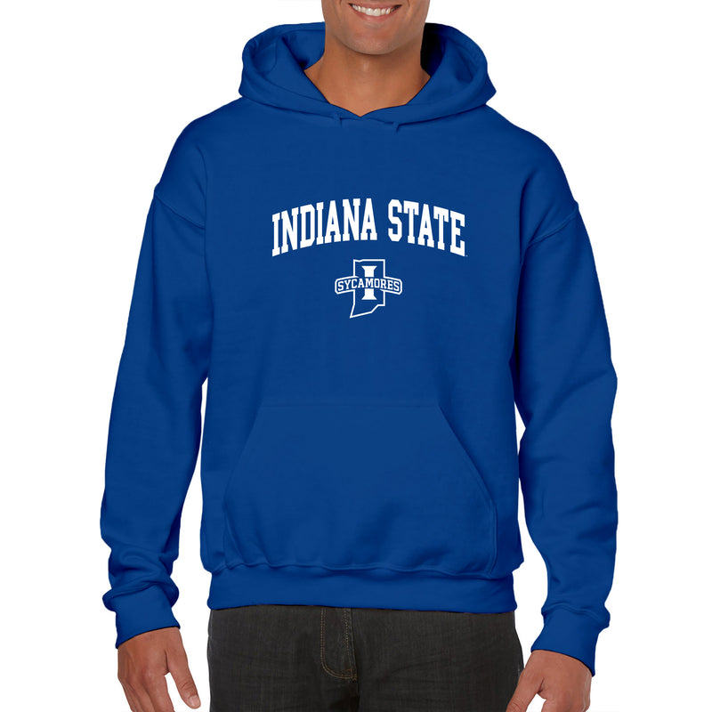 Indiana State University Sycamores Arch Logo Hoodie - Royal