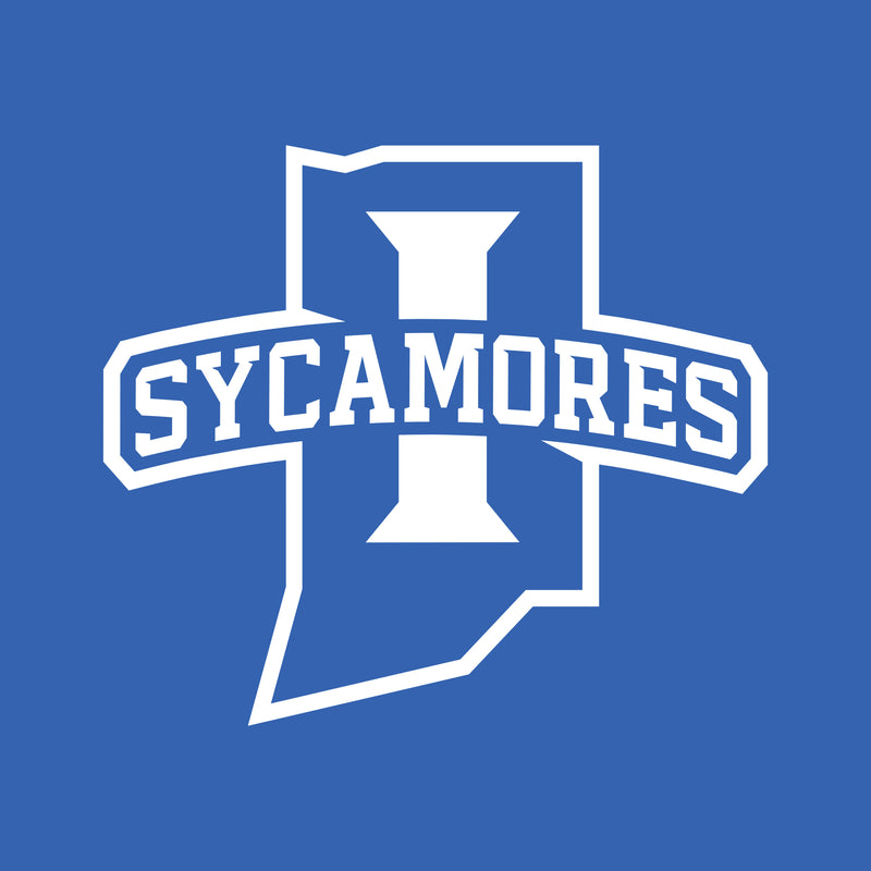 Indiana State University Sycamores Primary Logo Youth T Shirt - Royal